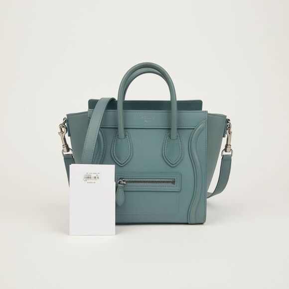 CELINE Handbags - Nano Luggage Tote And Shoulder Bag